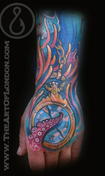 Peewee's Pocket Watch Tattoo Tattoo Design Thumbnail